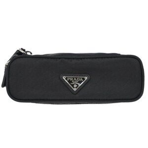 Prada Black Nylon Pouch 58/F/224/1N1667 185640